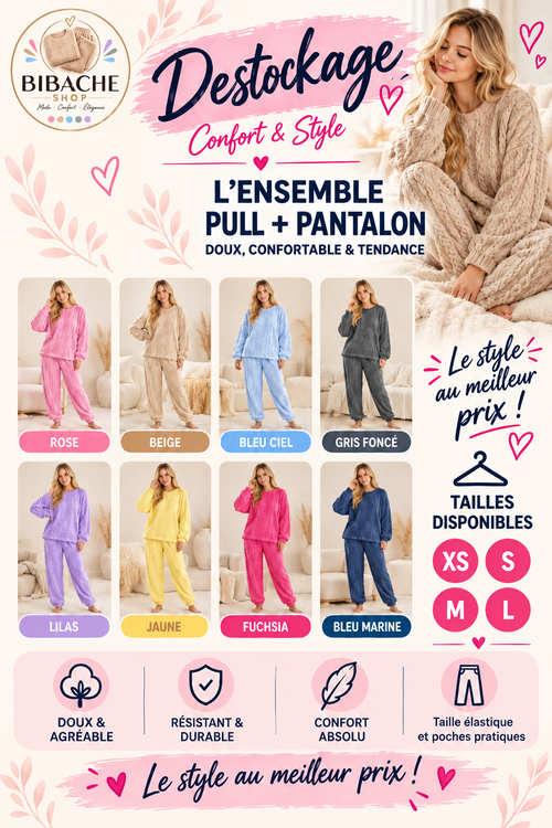 Ensemble Cocooning Femme – Douceur & Confort